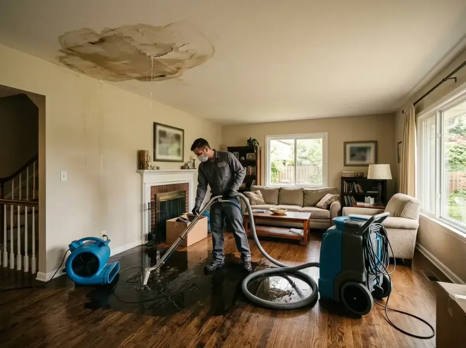 attic-pipe-burst-ceiling-drip-008 — frequently asked questions, Water Damage Restoration & Carpet Care in Linthicum, MD